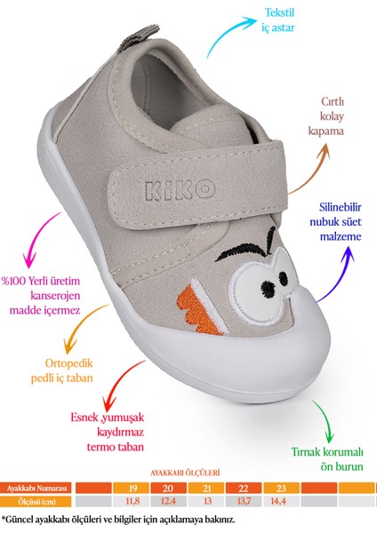 Cookie Cırtlı Kız Bebek Ilk Adım Ortopedik Günlük Ayakkabı fiyatları