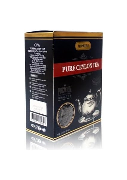 Altıncezve Siyah Seylan Çayı Opa 250 gr