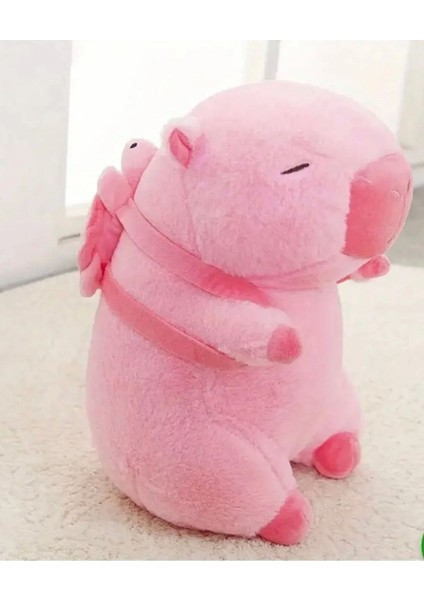 Cappy Capybara Peluş Pembe Renk 40 cm Cappysnug Capyberry Cappylush
