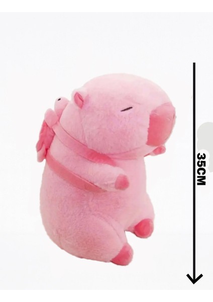 Cappy Capybara Peluş Pembe Renk 40 cm Cappysnug Capyberry Cappylush modelleri