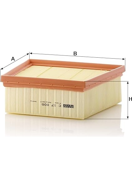 Hava Filtresi C 17 006 (Ford) fiyatları