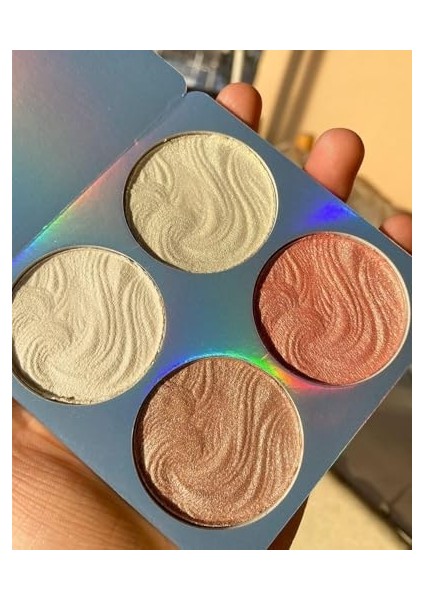 Bolivia&apos;s Fosforlu Kalem Makyaj Paleti, Premium Kalite 4 Renk Işıltılı Aydınlatıcı, Suya Dayanıklı Uzun Ömürlü Formül, Profesyonel Yüz Kontür ve Aydınlatma Paleti, Tüm Cilt Tonları Için modelleri