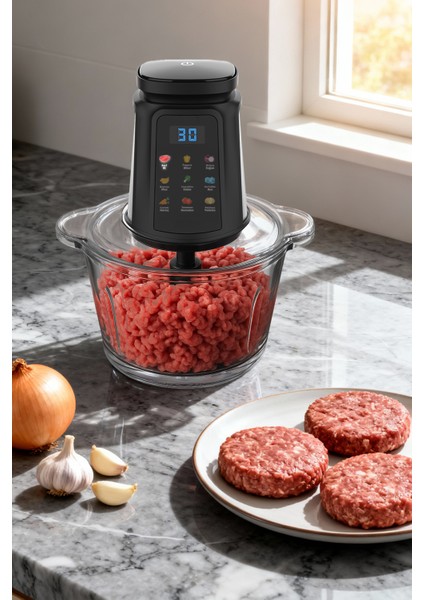 KC-8250 Gıda Öğütücü Doğrayıcı | 500W Güçlü Motor&3l Cam Kase &9 Titanyum Bıçaklı & Dokunmatik Ekran fırsatları