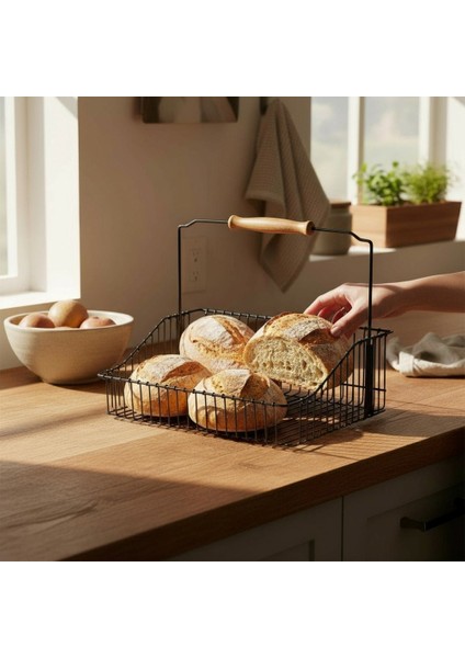 Technow Vip Ahmet VP-168 20*30 cm Mutfak Banyo Ferforje Metal Sepet fiyatları