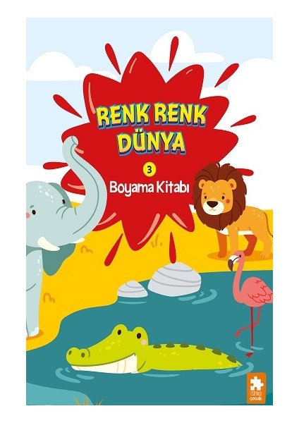 Renk Renk Dünya Boyama Kitabı - 3