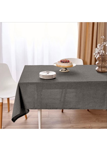 Soft Lapi Masa Örtüsü - Gri - 140X220 cm