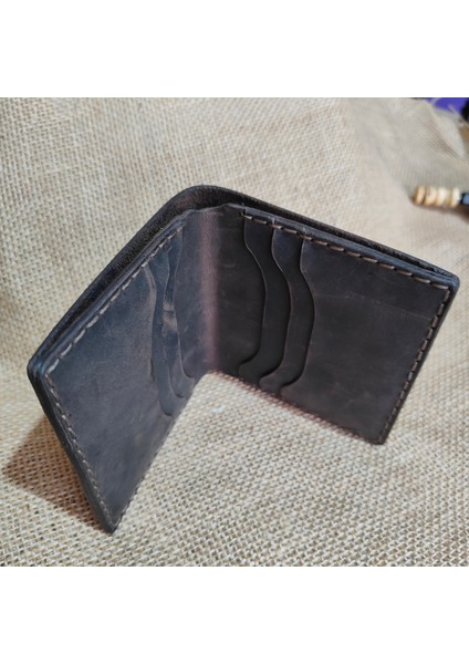 Qilin El Yapımı Hakiki Deri Klasik Cüzdan modelleri