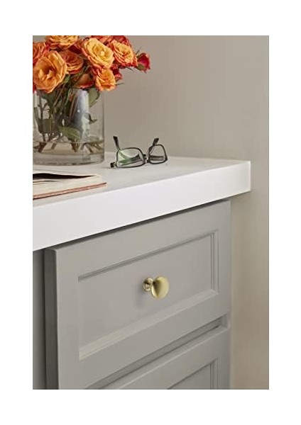 Dolap Topuzu, 32 mm Çap, Rengi, 10 Adet modelleri