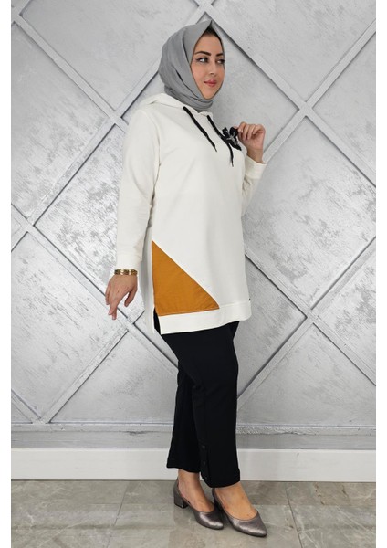 Kadın Kombinli Kapüşonlu Tesettür Tunik fiyatları