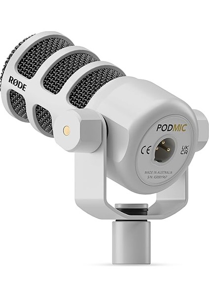 Podmic, Profesyonel Dinamik Podcast Mikrofon, Beyaz modelleri