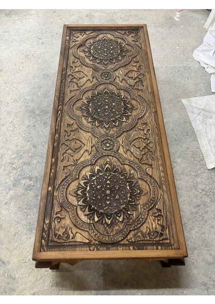 Ahşap Oyma Lükens Ayak Orta Sehpa modelleri