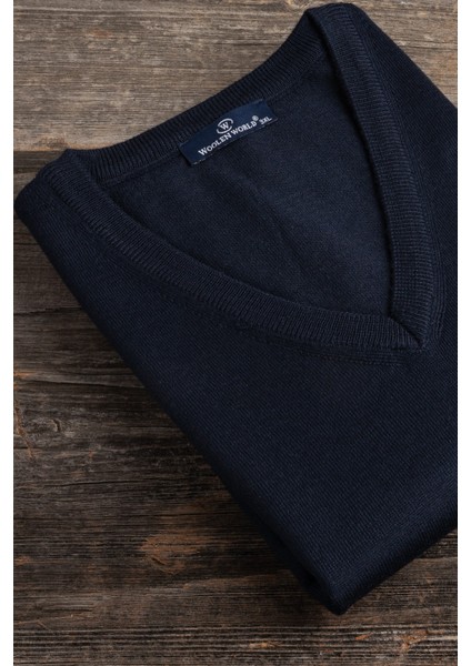 V Yaka Battal (Büyük Boy) Yünlü Kolsuz Triko Süveter fiyatları