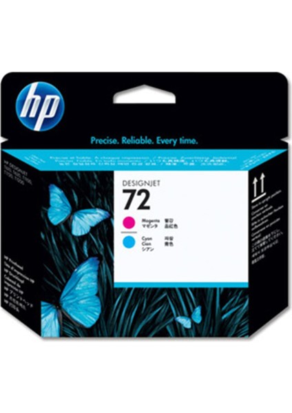 C9383A 72 Magenta-Cyan Kırmızı-Mavi Baskı Kafası C9383A