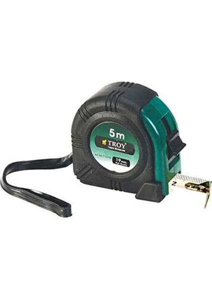 T 23105 /25 Stoperli Şerit Metre, 5 x 25 mm