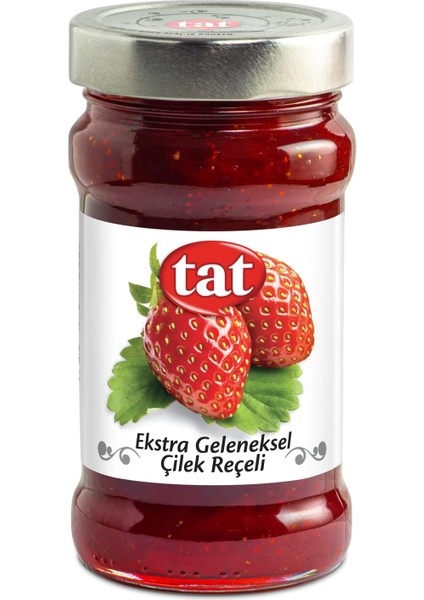Tat Reçel Çilek 380 Gram Cam
