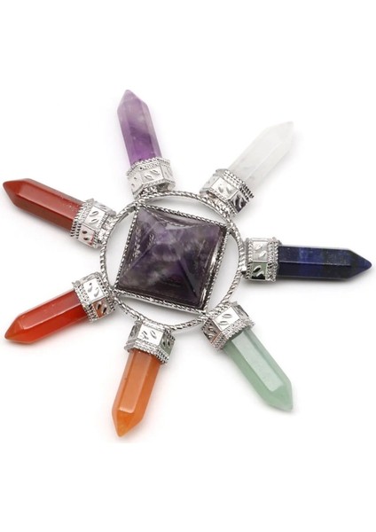 Çakra-Ametist Doğal Taş Enerji Jeneratörü