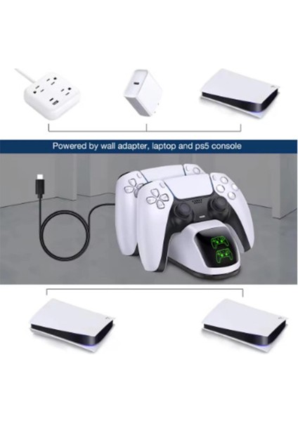 Ps5 Dualsense Şarj Istasyonu Playstation 5 Uyumlu Charging Station ( Lisinya ) indirimleri