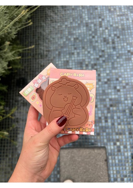 Kahverengi Capy Bara Defter