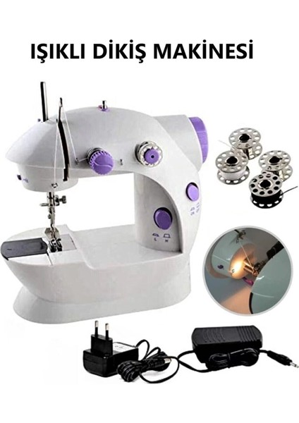 Buğz Mini Ev Dikiş Makinesi Pedallı Sewıng Machine
