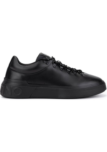 Erkek Deri & Tekstil Siyah Sneakers & Spor Ayakkabı 1040 92R2107 Erk Ayk SK25-26 Nero/nero