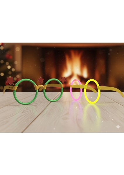 Yılbaşı Parti Gözlüğü Fosforlu