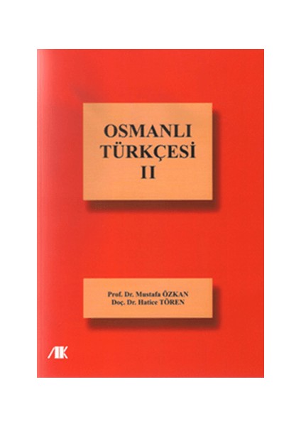 Osmanlı Türkçesi 2