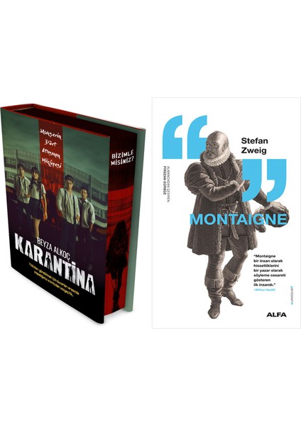 Karantina 1. Perde - Film Özel Baskı (Ciltli) + Montaigne