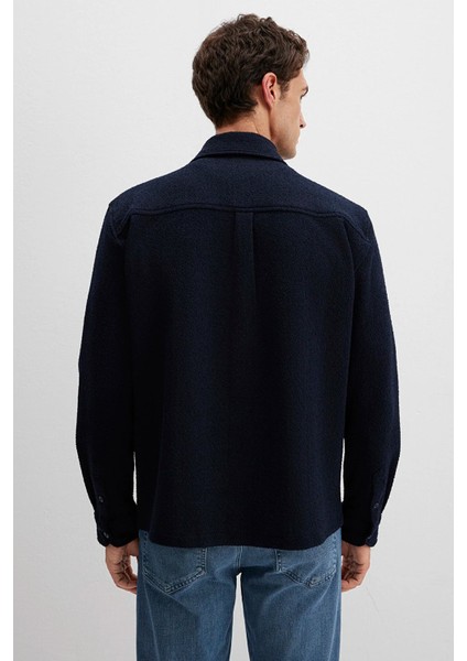 Mavi Black Lacivert Cepli Gömlek 0211772-83699 fırsatları