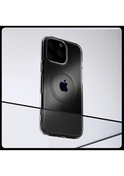 iPhone 16 Pro Max Ince Magsafe Kılıf Ultra Hybrid Sararma Karşıtı Duraclear™ Hava Kanalı Teknolojisi™ Askeri Sınıf Koruma Magfit Graphite Şeffaf Kapak - ACS07999 indirimleri