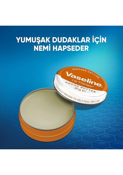Lip Therapy Yumuşatıcı Dudak Kremi Kakao Yağı 20 G fırsatları