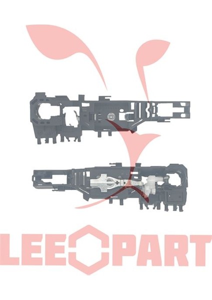 -LE28464 - Kapı Açma Iç Mekanizması Sağ Ön-Sol Arka Renault Megane Iı (B84-C84-E84-G84-K84-L84-S84) Scenıc Iı Grand Scenıc Iı (J84)