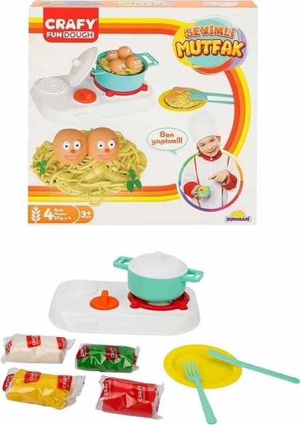 Crafy Sevimli Mutfak 200 G 10 Parça