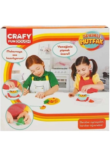 Crafy Sevimli Mutfak 200 G 10 Parça modelleri