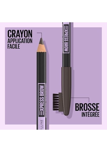 Maybelline New York Express Brow Shaping Pencil - Medium Brown modelleri