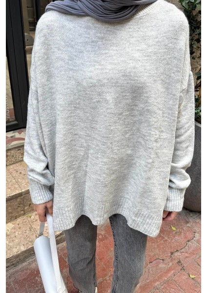 Salaş Dokulu Kazak Gri modelleri