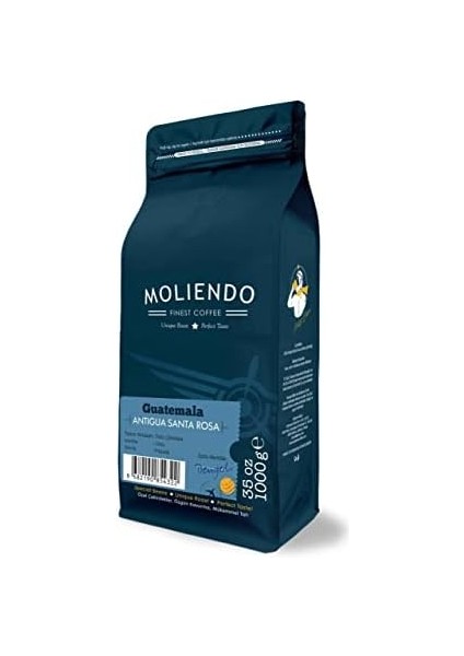 Moliendo Finest Coffee Guatemala Antigua Shb Yöresel Kahve (Çekirdek) 1000 G