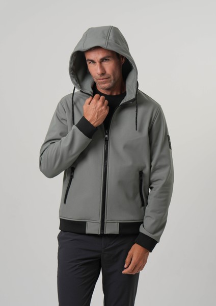 Sılva Erkek Mont Kapüşonlu Softshell Ribanalı Mont fiyatları