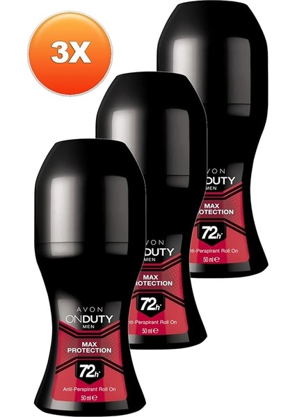 Onduty Max Protection Erkek Rollon 50 Ml. Üçlü Set fiyatları