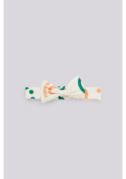 Bg Store Kız Bebek Desenli Saç Bandı