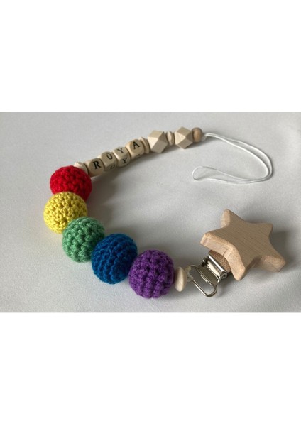 Isimli Emzik Zinciri Doğal Ahşap Emzik Askısı Doğal Emzik Klipsi fiyatları