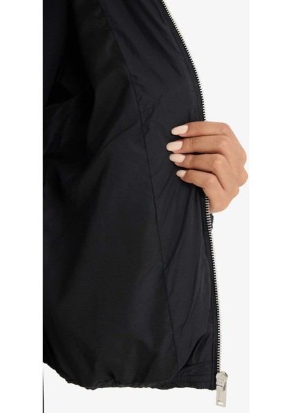 Su Geçirmez Regular Fit Kapüşonlu Mont F2803AX25WN