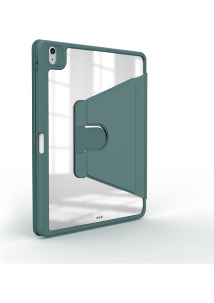 iPad Air 5. Nesil 2022 10.9" M1 Uyumlu Kılıf 360° Dönebilen Kalem Bölmeli Standlı Akıllı Kapak modelleri