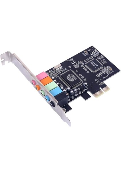 Ses Kartı CMI8738 5.1 Kanal Pcı-E Masaüstü Bilgisayar Ses Kartı Desteği 6 Kanallı Stereo Surround Çıkış Ses Ses Kartı