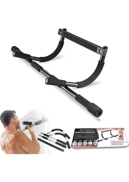 Çok Fonksiyonlu Deluxe Kapı Barfiksi + Mekik & Şınav Çekme Aleti