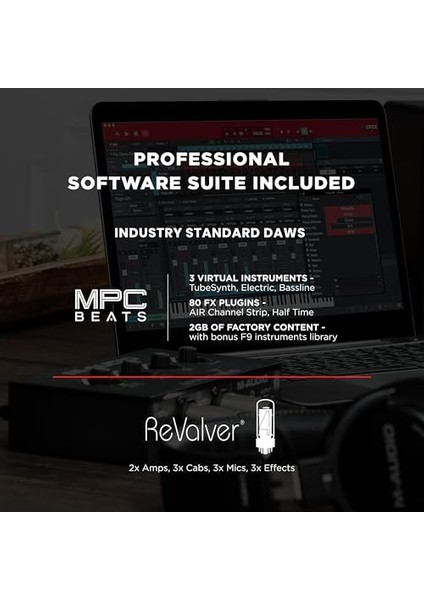 M-Track Duo USB Audio Interface Kayıt, Stream ve Podcast Için Ses Arabirimi fiyatları