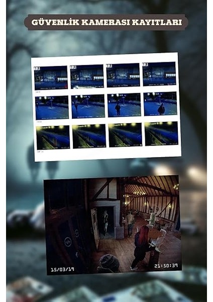 Davalar Dedektiflik Suç Çözümleme Oyunu Kanlı Para Dosyası - Gizem Bulmaca Cinayet Çözme Kutu Oyunları - Katil Bulma Dedektif Oyunu - Suçlu Kim, Cinayeti Çözebilir Misin? (Dava-5) fırsatları