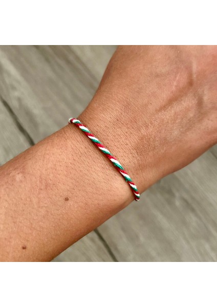 Kalpli Ipli Bileklik - Yeni Yıl Hediyesi – Bereket ve Dostluk Temalı El Yapımı Bileklik