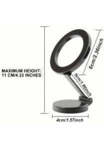 Araç Içi Telefon Tutucu Ios Uyumlu Magsafe Manyetik Mıknatıslı fırsatları