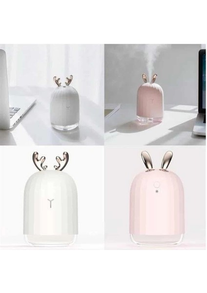 Aromaterapi Hava Nemlendirici Dekoratif USB Şarjlı Tavşan Nemlendirici modelleri
