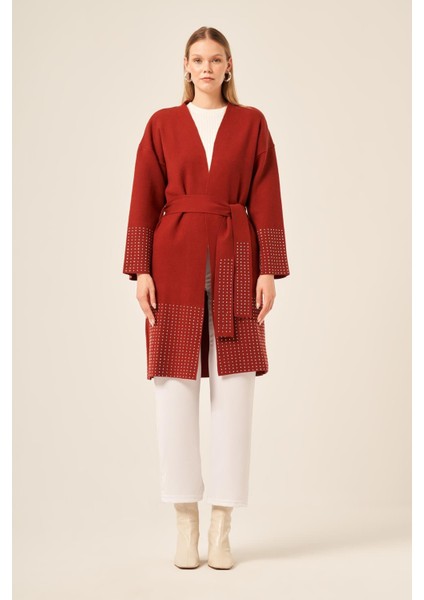 Ftz Kadın Taş Detaylı Giycık Kiremit 20833 fırsatları